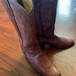 Cowboy Boots Vintage Leather
